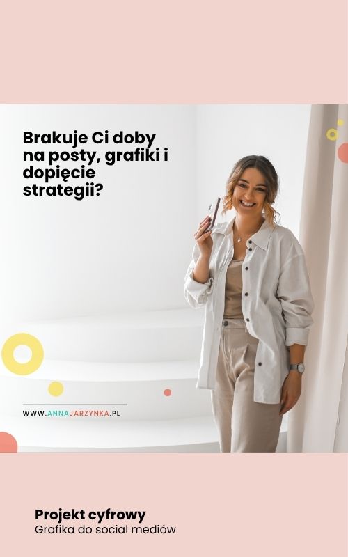 oto portfolio annajarzynka wirtualna asystentka portoflio grafiki animacje druk social media